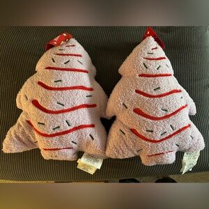Five Below Little Debbie Christmas Tree Cake Pillows